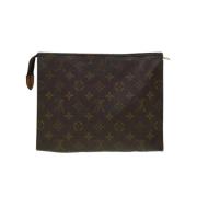 Louis Vuitton Vintage Pre-owned Canvas louis-vuitton-vskor Brown, Dam