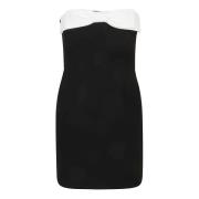 The New Arrivals Ilkyaz Ozel Svart Polyester Klänning Kollektion Black...