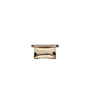 Jacquemus Rund Fyrkantig Clutch Väska Yellow, Dam