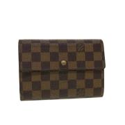 Louis Vuitton Vintage Pre-owned Belagd canvas plnbcker Brown, Dam