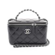 Chanel Vintage Pre-owned Laeder chanel-vskor Black, Dam