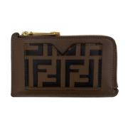 Fendi Vintage Pre-owned Laeder plnbcker Brown, Dam