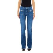 Liu Jo Bootcut Jeans - Array - Large Blue, Dam