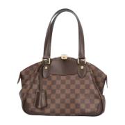 Louis Vuitton Vintage Pre-owned Canvas louis-vuitton-vskor Brown, Dam