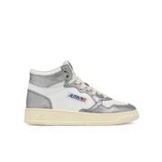 Autry Vita och silver Sneakers Gray, Dam