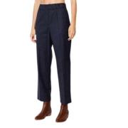 Max Mara Ylleflanellbyxor Blue, Dam