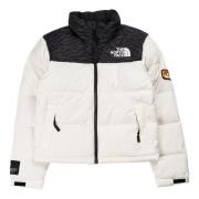 The North Face Retro Nuptse-jacka i vitt White, Herr