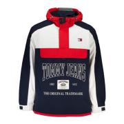 Tommy Hilfiger Blå Sportig Jacka med Brodyr Multicolor, Herr