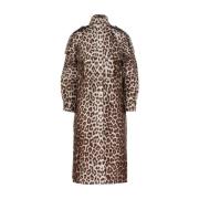 Zimmermann Illustration Ficka Anorak Choklad Leopard Multicolor, Dam