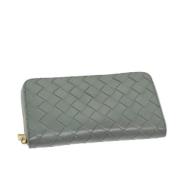 Bottega Veneta Vintage Pre-owned Laeder plnbcker Gray, Dam