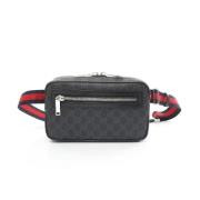 Gucci Vintage Pre-owned Tyg gucci-vskor Black, Dam