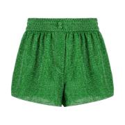 Oseree Stiliga Shorts för Kvinnor Green, Dam