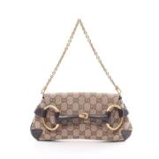 Gucci Vintage Pre-owned Laeder gucci-vskor Beige, Dam