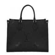 Louis Vuitton Vintage Pre-owned Laeder louis-vuitton-vskor Black, Dam