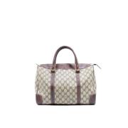 Gucci Vintage Pre-owned Canvas gucci-vskor Brown, Dam