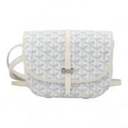 Goyard Vintage Pre-owned Laeder axelremsvskor White, Dam