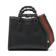 Gucci Vintage Pre-owned Laeder gucci-vskor Black, Dam