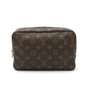 Louis Vuitton Vintage Pre-owned Canvas louis-vuitton-vskor Brown, Dam