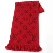 Louis Vuitton Vintage Pre-owned Ylle sjalar Red, Dam