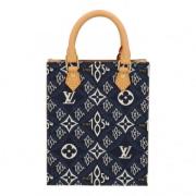 Louis Vuitton Vintage Pre-owned Laeder louis-vuitton-vskor Blue, Dam