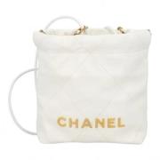 Chanel Vintage Pre-owned Laeder chanel-vskor White, Dam