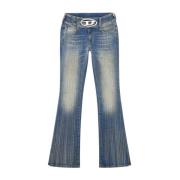 Diesel Jeans med D-Propol-S stil Blue, Dam