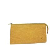 Louis Vuitton Vintage Pre-owned Laeder louis-vuitton-vskor Yellow, Dam