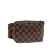 Louis Vuitton Vintage Pre-owned Canvas louis-vuitton-vskor Beige, Dam