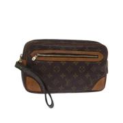 Louis Vuitton Vintage Pre-owned Canvas louis-vuitton-vskor Brown, Dam