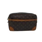 Louis Vuitton Vintage Pre-owned Canvas louis-vuitton-vskor Brown, Dam