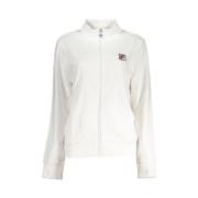 Fila Vit Sweatshirt med dragkedja och långa ärmar White, Dam