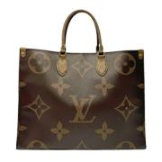 Louis Vuitton Vintage Pre-owned Canvas louis-vuitton-vskor Brown, Dam