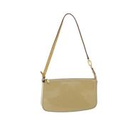 Louis Vuitton Vintage Pre-owned Laeder louis-vuitton-vskor Beige, Dam