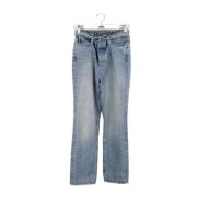 Alexander Wang Pre-owned Pre-owned Bomull jeans Blue, Dam