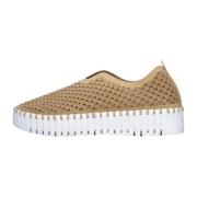 Ilse Jacobsen Hornbæk Beige Slip-Ons Tulip3373 Beige, Dam