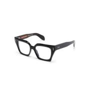 Cutler And Gross Gfop012 01 Optical Frame Black, Unisex