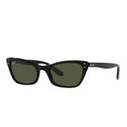 Ray-Ban Vintage Cat-Eye Solglasögon Lady Burbank Black, Unisex