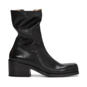 Marsell Svart Ankelboot Black, Dam