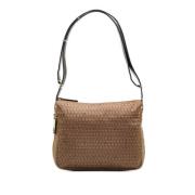 Fendi Vintage Pre-owned Nylon fendi-vskor Brown, Dam