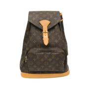 Louis Vuitton Vintage Pre-owned Tyg louis-vuitton-vskor Brown, Dam