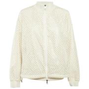 Moncler Pre-owned Pre-owned Mesh ytterklder White, Dam