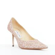 Jimmy Choo Pre-owned Pre-owned Tyg klackskor Pink, Dam