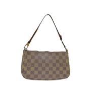 Louis Vuitton Vintage Pre-owned Canvas louis-vuitton-vskor Beige, Dam