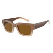 Giorgio Armani Brun Acetat Dam Solglasögon Brown, Dam