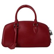 Louis Vuitton Vintage Pre-owned Laeder handvskor Red, Dam