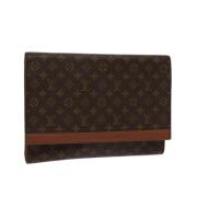 Louis Vuitton Vintage Pre-owned Canvas louis-vuitton-vskor Brown, Dam