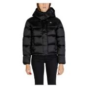 Calvin Klein Jeans Blank Monologo Jacka Kvinnor Höst/Vinter Black, Dam