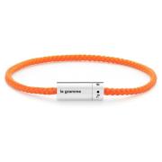 Le Gramme Orange Nato Kabelarmband Gray, Unisex