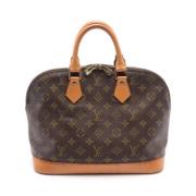 Louis Vuitton Vintage Pre-owned Canvas handvskor Brown, Dam