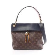 Louis Vuitton Vintage Pre-owned Canvas handvskor Blue, Dam